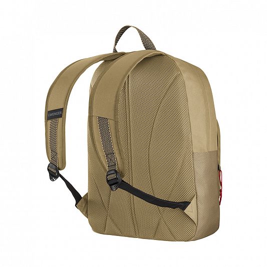 Рюкзак WENGER Crango 16", бежевый, переработанный ПЭТ/Полиэстер, 33х22х46 см, 27 л. 653180