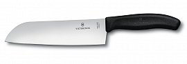 Нож сантоку VICTORINOX SwissClassic 6.8503.17B 17 см черный 