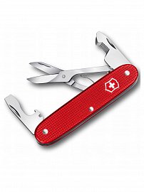Мультитул Victorinox Companion Slim Alox 0.8170.20, 93 мм, 6 функций, красный 