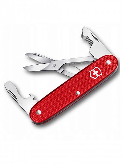 Мультитул Victorinox Companion Slim Alox 0.8170.20, 93 мм, 6 функций, красный