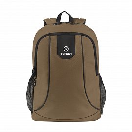 Повседневный рюкзак TORBER ROCKIT T8283-BRW с отделением для ноутбука 15, коричневый 19 л 