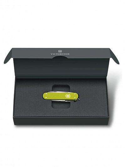 Коллекционный нож-брелок VICTORINOX Classic Alox LE 2023 58 мм, желтый, 0.6221.L23