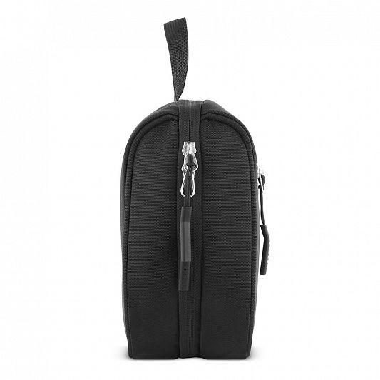 Несессер BUGATTI Blanc Delight, чёрный, нейлон RPET600D/тарпаулин/полиэстер, 24х9х21 см, 3,6 л 49451301