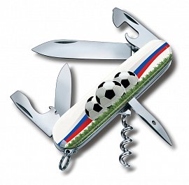 Нож складной Victorinox Spartan Российский футбол 1.3603 SOCCER II  + Видеообзор 