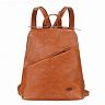Рюкзак женский KLONDIKE "URBAN", натуральная кожа, коньячный цвет, 25,5 х 11,5 х 29,5 см KD1295-04