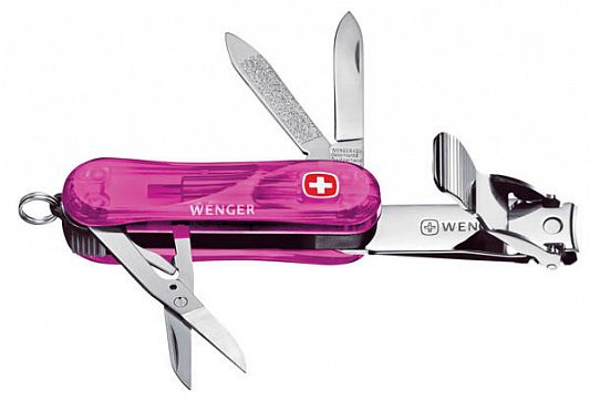 Нож складной WENGER Nail Clip 580.624 в подарочной упаковке 1.580.11.424.L