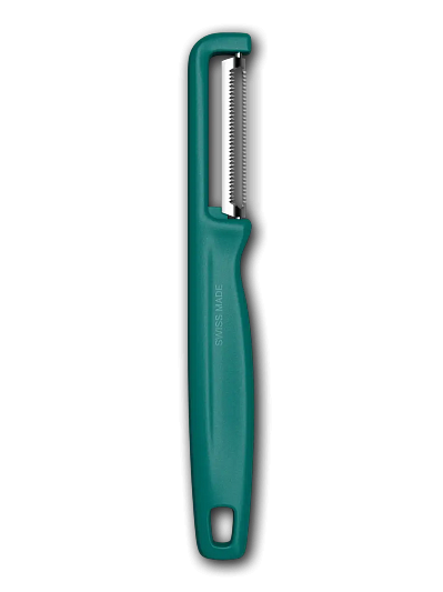 Овощечистка Victorinox Iota, двухстороннее лезвие, зеленая 6.0943.4