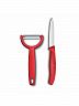 Набор для чистки овощей Victorinox Swiss Classic 2 предмета, красный, 6.7111.22C1