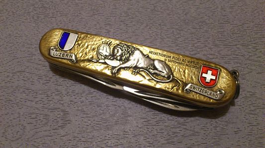 Нож складной Edisona Lion of Lucerne EDISONA001