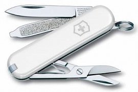 Нож брелок Victorinox Classic SD белый 0.6223.7 