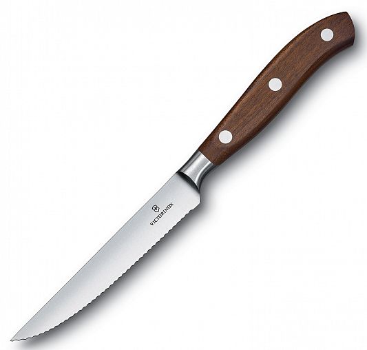Нож для стейка Victorinox Grand Maitre 7.7200.12WG кованый 120 мм волнистый