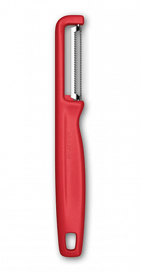 Овощечистка Victorinox Iota, двухстороннее лезвие, красная 6.0943.1