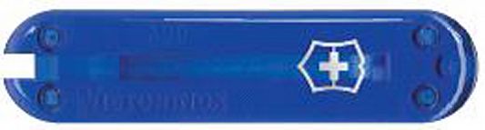 Накладка передняя для ножей VICTORINOX 58 мм полупрозрачная синяя C.6202.T3