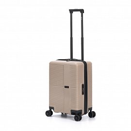 Чемодан TORBER Elton, песочный, ABS-пластик, 38 х 22 х 54 см, 35 л T2056S-Sand 