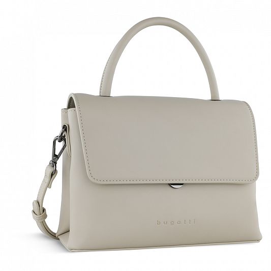 Сумка женская BUGATTI ILVA, бежевая, полиуретан, 23х9х18,5 см 49530050