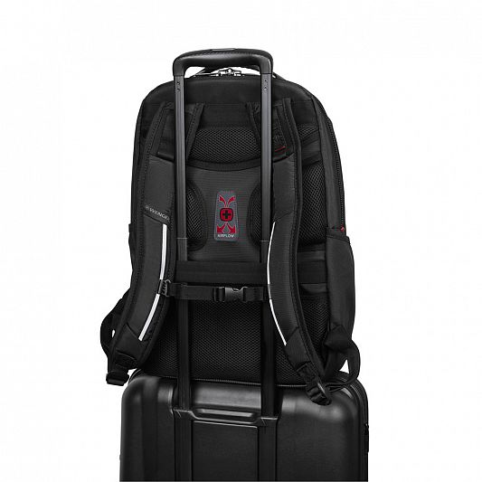 Городской рюкзак WENGER Cosmic 653187, черный, 34 x 49 x 23 см, 30 л