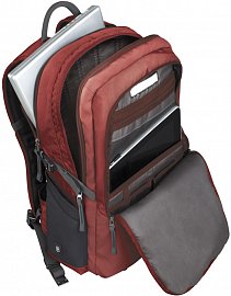 Рюкзак VICTORINOX Deluxe Backpack красный 30 л 32388003  + Видеообзор 