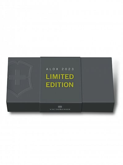 Коллекционный нож-брелок VICTORINOX Classic Alox LE 2023 58 мм, желтый, 0.6221.L23