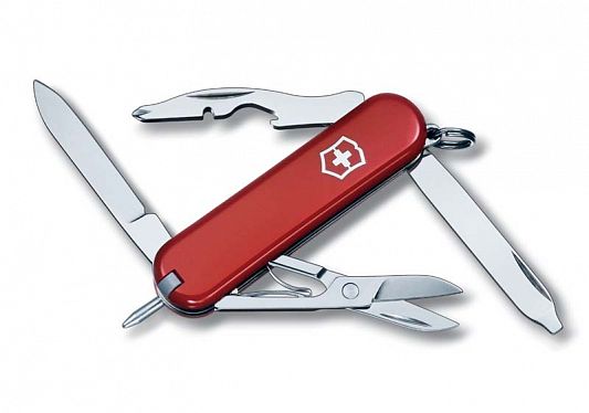 Нож-брелок Victorinox Manager 0.6365 10 функций красный
