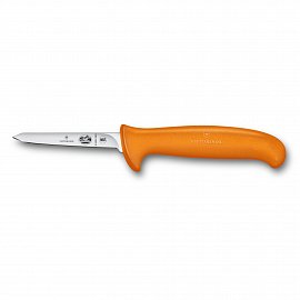 Нож для птицы VICTORINOX 5.5909.08S Fibrox с лезвием 8 см, оранжевый 