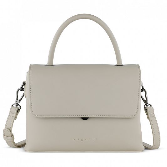 Сумка женская BUGATTI ILVA, бежевая, полиуретан, 23х9х18,5 см 49530050