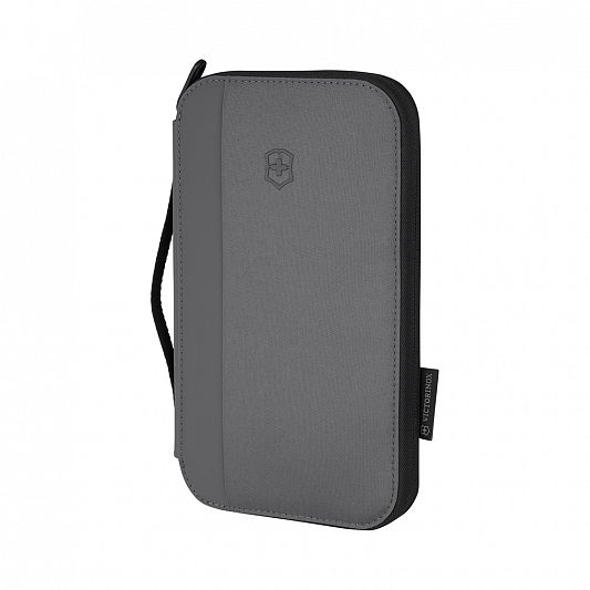 Органайзер VICTORINOX Travel Essentials Travel Organizer с защитой от сканирования RFID, серый, полиэстер, 15x3x26 см 653372