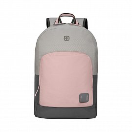Молодежный рюкзак WENGER 611982 NEXT Crango, серый/розовый, 27 л  + Видеообзор 