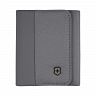 Бумажник VICTORINOX Travel Essentials Tri-Fold Wallet, серый, полиэстер, 9x2x10 см 653366