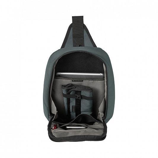 Рюкзак на одно плечо VICTORINOX Altmont Professional Tablet Sling, зеленый, полиэфирная ткань, 24x10 653282