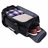 Сумка дорожная BUGATTI Nero, черная, нейлон 1680D/кожа, 58х27х30 см 49640701