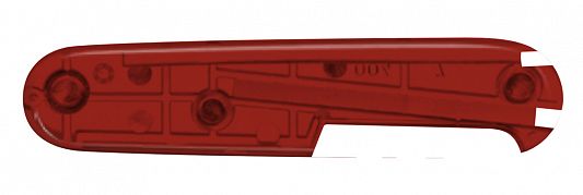 Накладка задняя для ножей VICTORINOX 91 мм полупрозрачная красная C.3500.T4