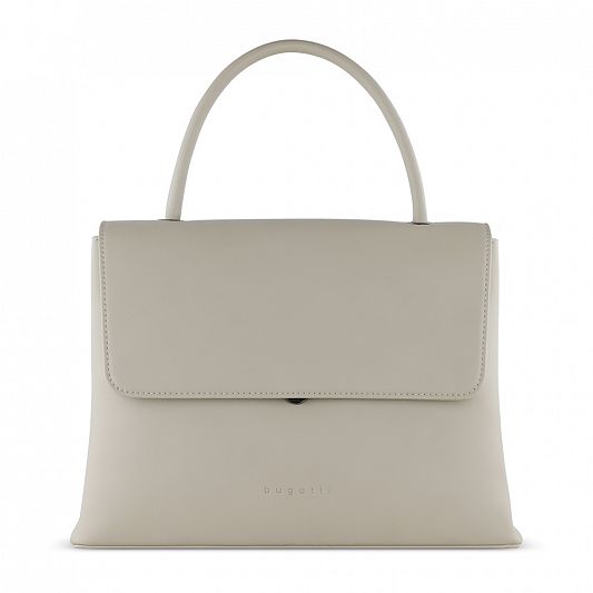 Сумка женская BUGATTI ILVA, бежевая, полиуретан, 30,5х14х24,5 см 49530150