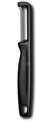 Овощечистка Victorinox Iota, двухстороннее лезвие, черная 6.0943.3