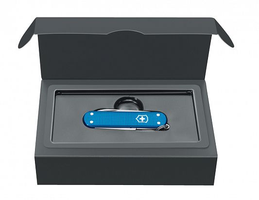 Нож-брелок VICTORINOX Classic Alox 0.6221.L20 синий 58 мм