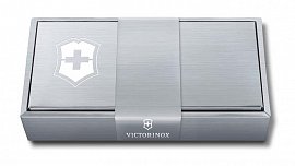 Подарочная коробка VICTORINOX для ножей 84-91 мм толщиной до 5 уровней, картонная, серебристая 4.0289.1 