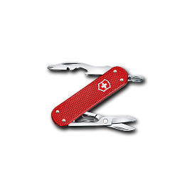 Складной инструмент Victorinox COMPANION S ALOX 0.6261.20, 5 функций, красный 