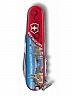 Нож складной VICTORINOX Climber Zurich 1.3703.TE5 красный 14 функций