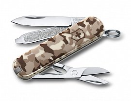 Нож брелок VICTORINOX Classic SD Desert Camouflage 0.6223.941 
