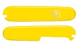 Набор накладок для ножей Victorinox 84 мм C.2608.3 C.2608.4 желтые с вырезом 