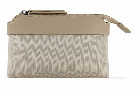 Сумка женская наплечная BUGATTI Luna, бежевая, полиуретан, 23 x 7,5 x 19,5 см 49586450
