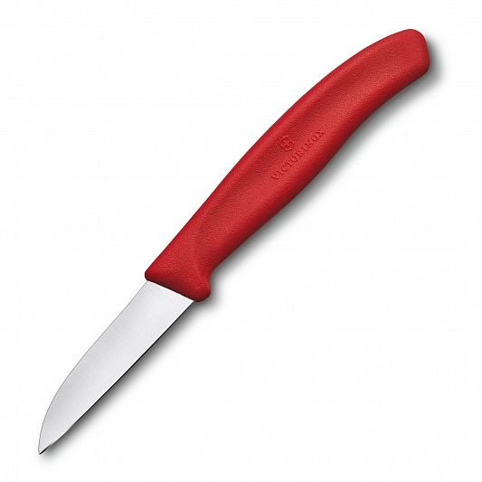 Нож для овощей и фруктов VICTORINOX SwissClassic 6.7301 прямой 6 см, красный