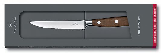 Нож для стейка Victorinox Grand Maitre 7.7200.12WG кованый 120 мм волнистый