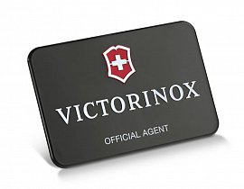 Табличка с логотипом VICTORINOX, 180x160 мм, чёрная 9.6072 