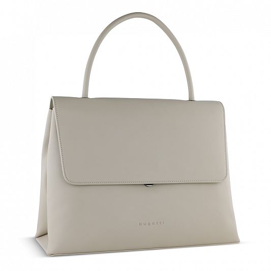 Сумка женская BUGATTI ILVA, бежевая, полиуретан, 35,5х15х28,5 см 49530250