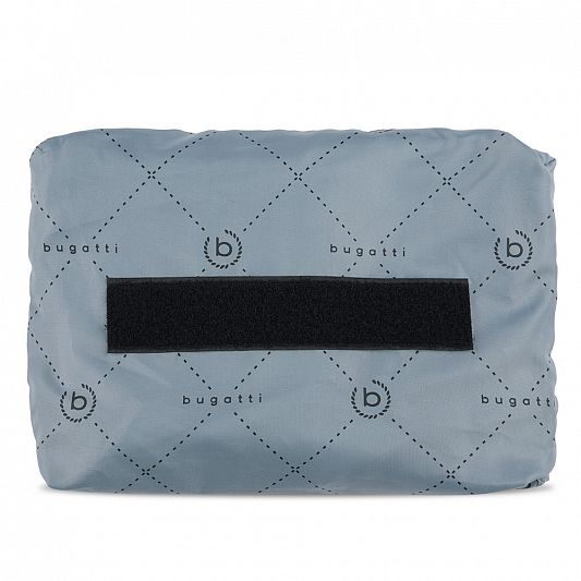 Несессер BUGATTI Blanc Delight, чёрный, нейлон RPET600D/тарпаулин/полиэстер, 24х9х21 см, 3,6 л 49451301