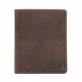 Бумажник KLONDIKE Eric KD1010-01 натуральная кожа коричневый 