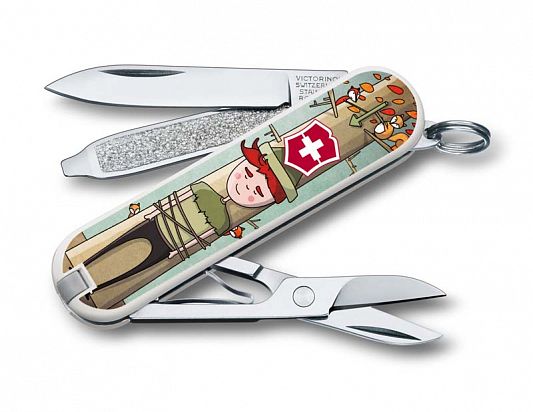 Нож брелок VICTORINOX Classic Wilhelm Tell - Вильгельм Телль 0.6223.L1609