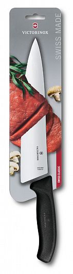 Нож разделочный VICTORINOX SwissClassic 6.8003.25B черный 25 см