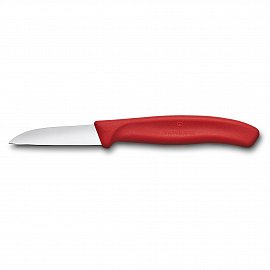 Нож для овощей и фруктов VICTORINOX SwissClassic 6.7301 прямой 6 см, красный 