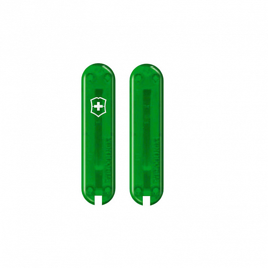 Набор накладок для ножей Victorinox 58 мм C.6241.T3 C.6241.T4 зеленый полупрозрачный (Green Tea)